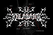 Morse - Black Metal Font, a Blackletter Font by tebaltipislab (Thumbnail 3 of 8)