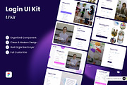 Logger - Login Page Ui Kit, an UI Kit Template by SLAB! Design (Thumbnail 1 of 4)