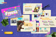 Freanz - 90s Collage Googleslide, a Presentation Template by Dhabee (Thumbnail 1 of 7)