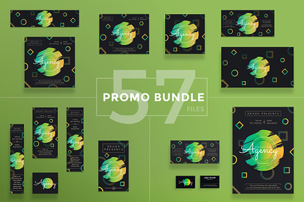 Promo Bundle | Fashion Agency, a Poster Template by Amber Graphics