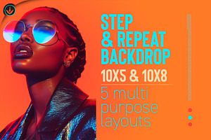Step And Repeat Backdrop Template