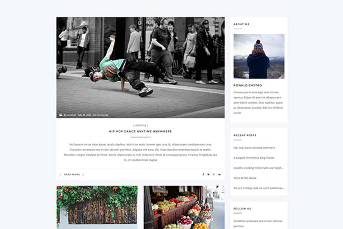 Aresivel -WordPress Blog Theme, a WordPress Template by myshopkit (Photo 10 of 14)