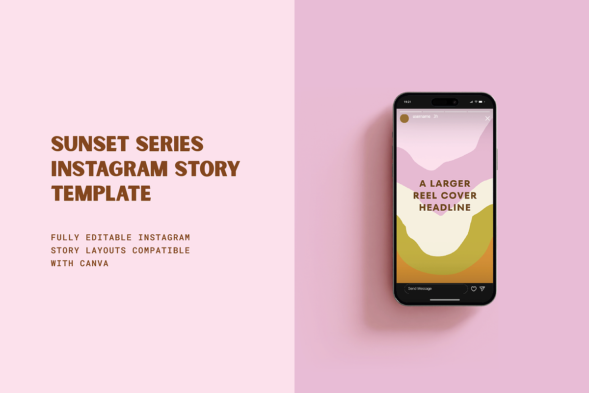 Sunset Series: Instagram Story Template