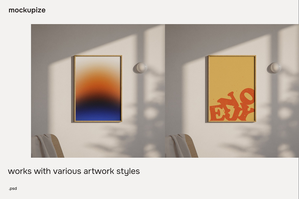 DIN A Living Room Frame Mockup, a Household Mockup by mockupize (Photo 5 of 7)
