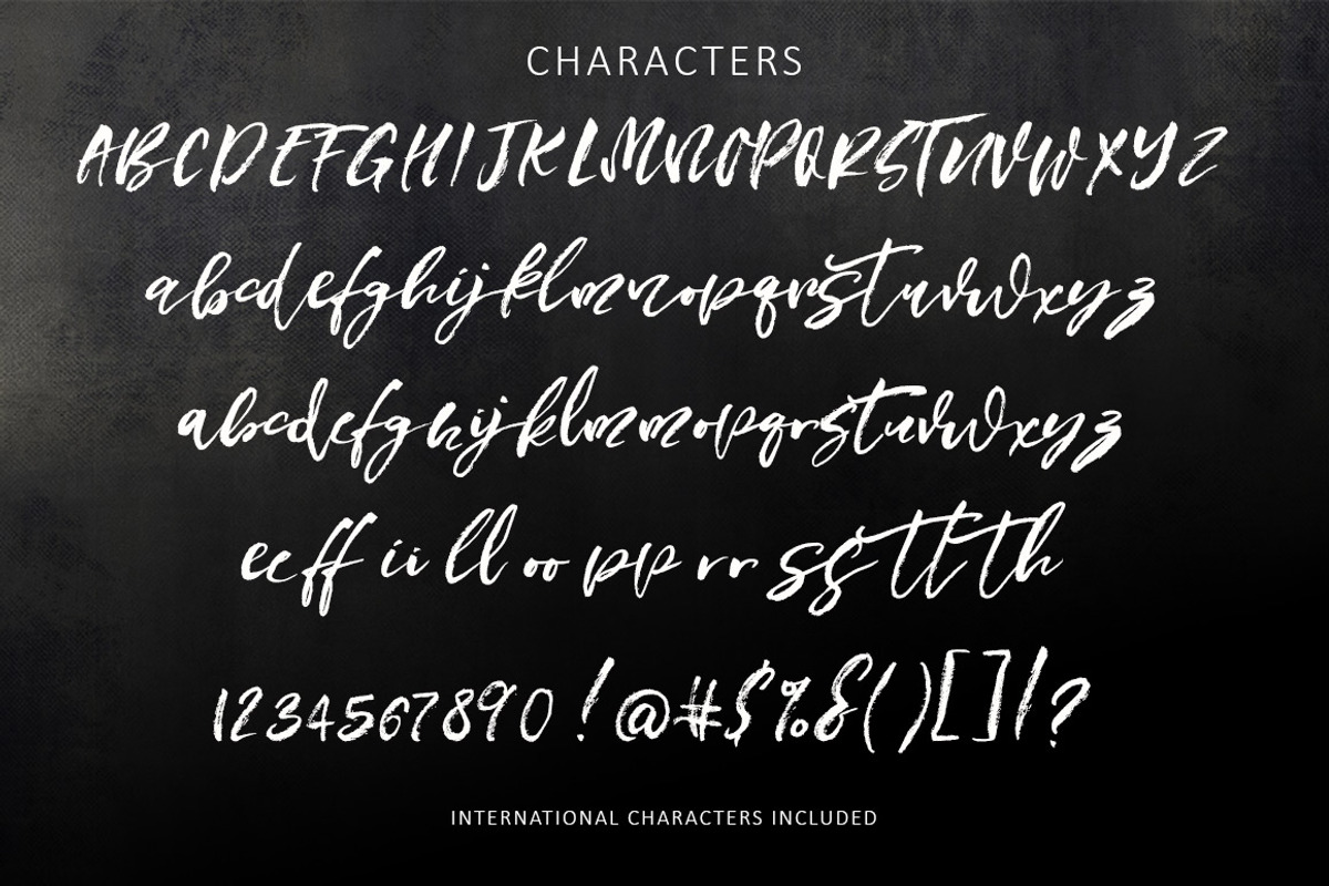 Bright Soul Script Font preview 2