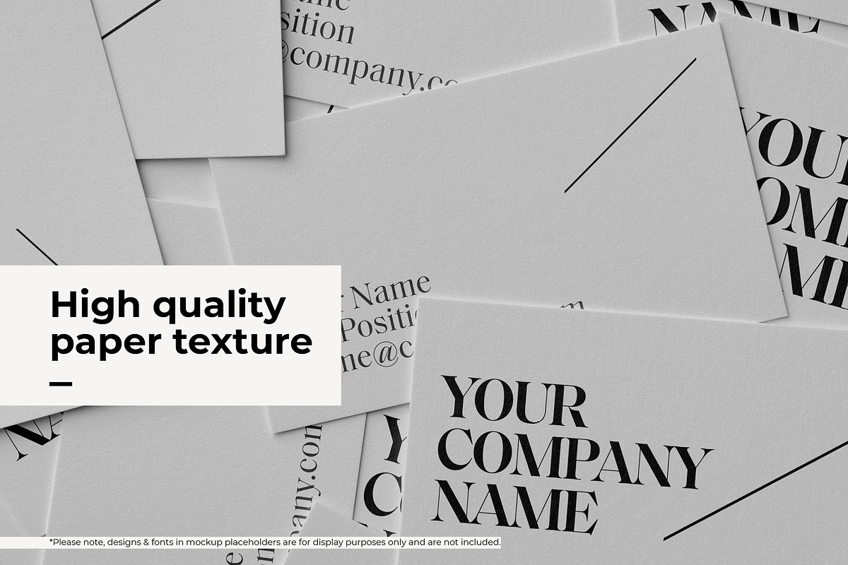 Scattered US Business Cards Mockup, a Merchandise Mockup by Moixo studio (Photo 2 of 4)