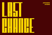 Nathouse Condensed Strong Font, a Sans Serif Font by Artiveko (Thumbnail 6 of 8)
