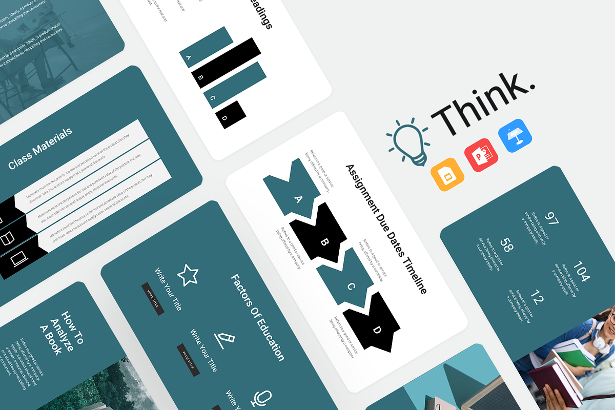 THRIVE Education Bundle, a Presentation Template by slidequest (Photo 11 of 14)