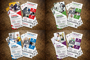 Mega BUNDLE 32+ Postcard Rack cards, a Card Template by Miyaji75 (Thumbnail 9 of 32)