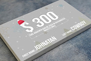 Christmas Gift Voucher, a Card Template by Konakchiev (Thumbnail 2 of 5)