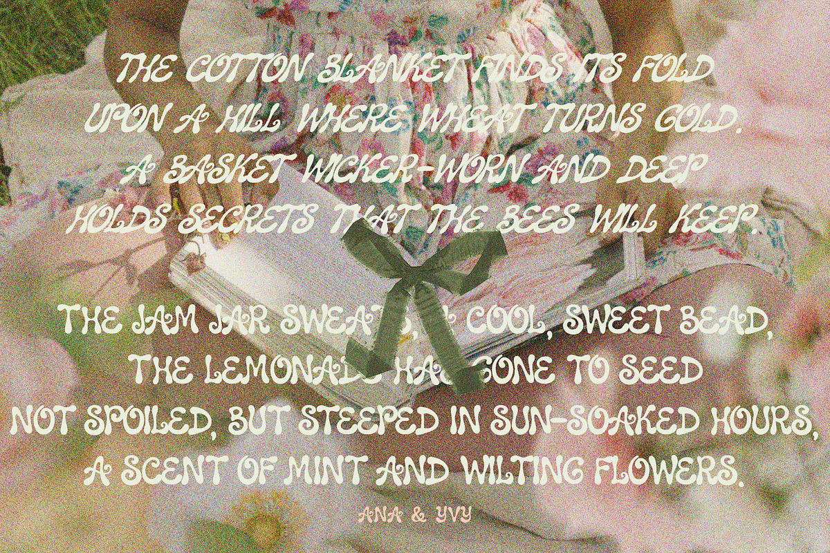 BALOME | Curvy Display Font, a Handwritten Font by ana & yvy (Photo 7 of 12)
