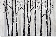 Birch tree silhouettes, EPS, SVG, a Graphic by Illustree (Thumbnail 1 of 4)
