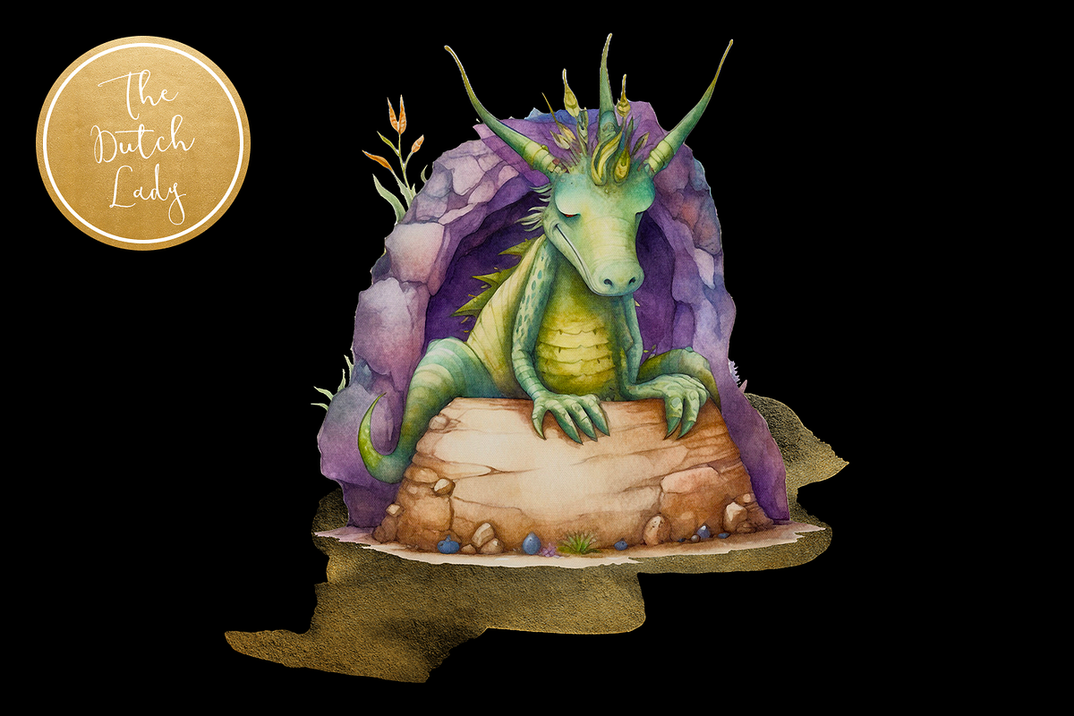 Once Upon A Time Fairytale Clipart, a Person Illustration by The Dutch Lady Designs (Photo 2 of 8)