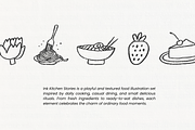 Ink Kitchen Stories: Food Collection, a Food Illustration by Veyla (Thumbnail 2 of 12)