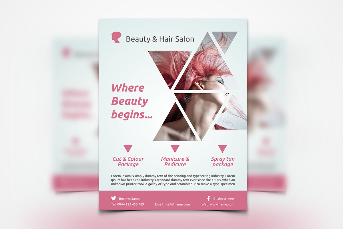 TOP 100 PREMIUM Flyers Templates, a Flyer Template by UNIK Agency (Photo 31 of 82)