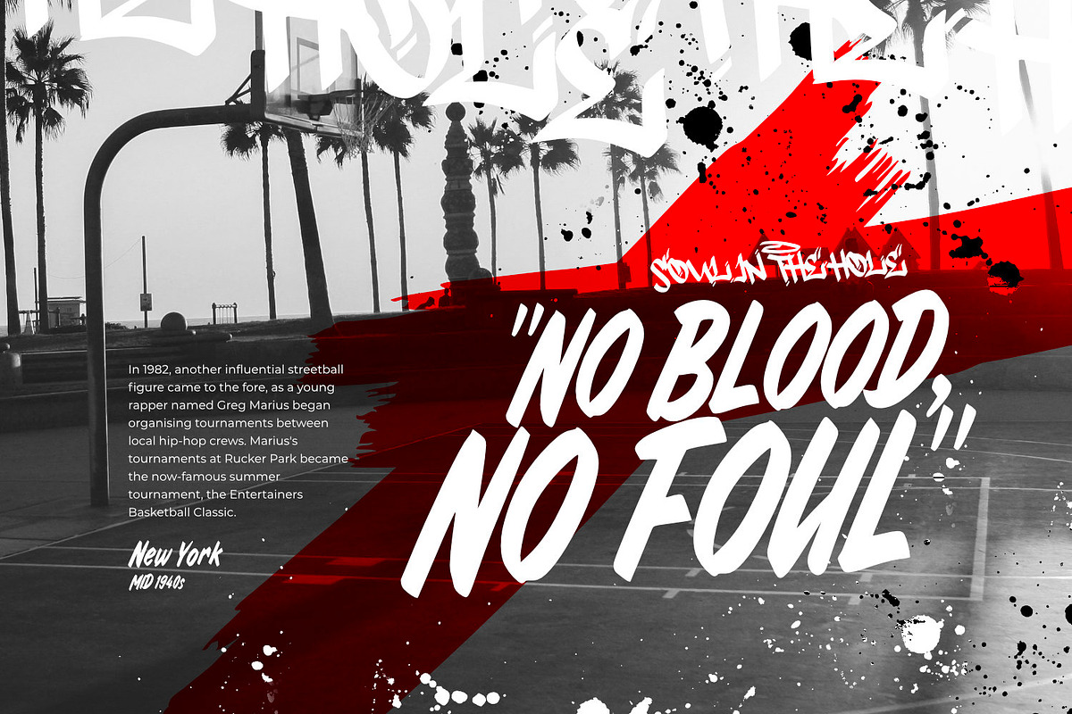 Boom Shakalaka - Brush Type, a Font by ikiiko (Photo 4 of 7)
