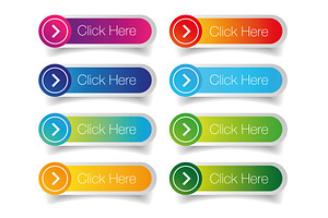 Click Here web button set