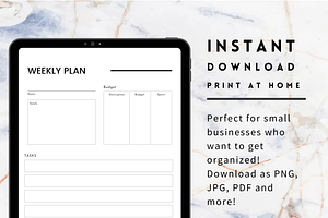 Small Business Planner