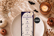 Elegant Halloween Menu Template, an Invitation Template by Arslan (Thumbnail 4 of 5)