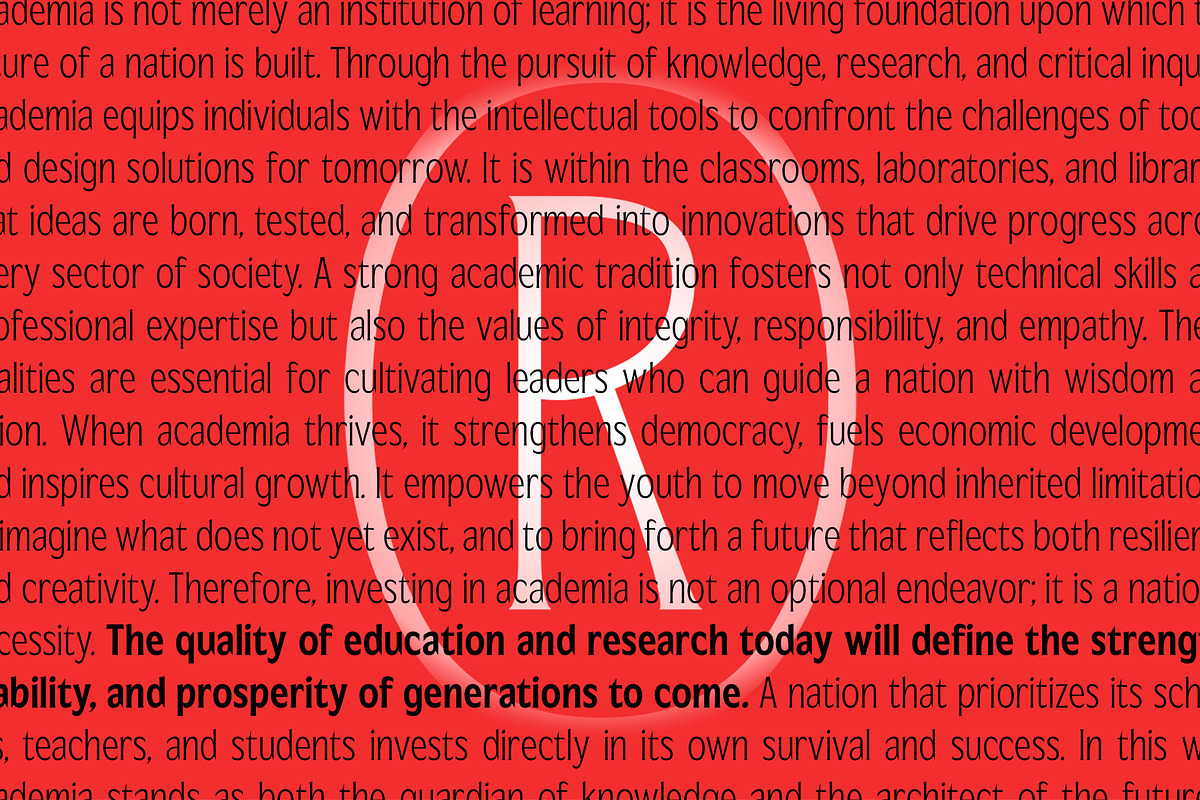 Republish Variable Font, a Serif Font by Abda Laka (Photo 19 of 21)