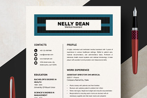 Sophisticated Resume & Portfolio, a Resume Template by ResumeInventor