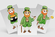 Watercolor St. Patricks day set, an Illustration by LikaYu (Thumbnail 3 of 9)