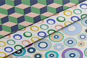Modern seamless color patterns, a Pattern Graphic by ExpressShop (Thumbnail 4 of 6)