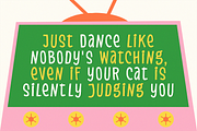 Fresh Market - A Hand-Drawn Fun Font, a Sans Serif Font by Lalalope (Thumbnail 5 of 10)