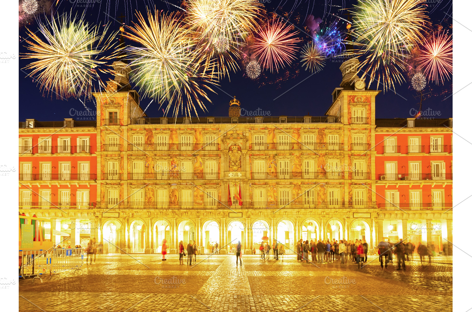 Plaza Mayor in Madrid, Spain, an Architecture Photo by Neirfy