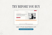 Virtual Assistant Website Template, a Squarespace Template by Pretty Boss Designs (Thumbnail 7 of 7)