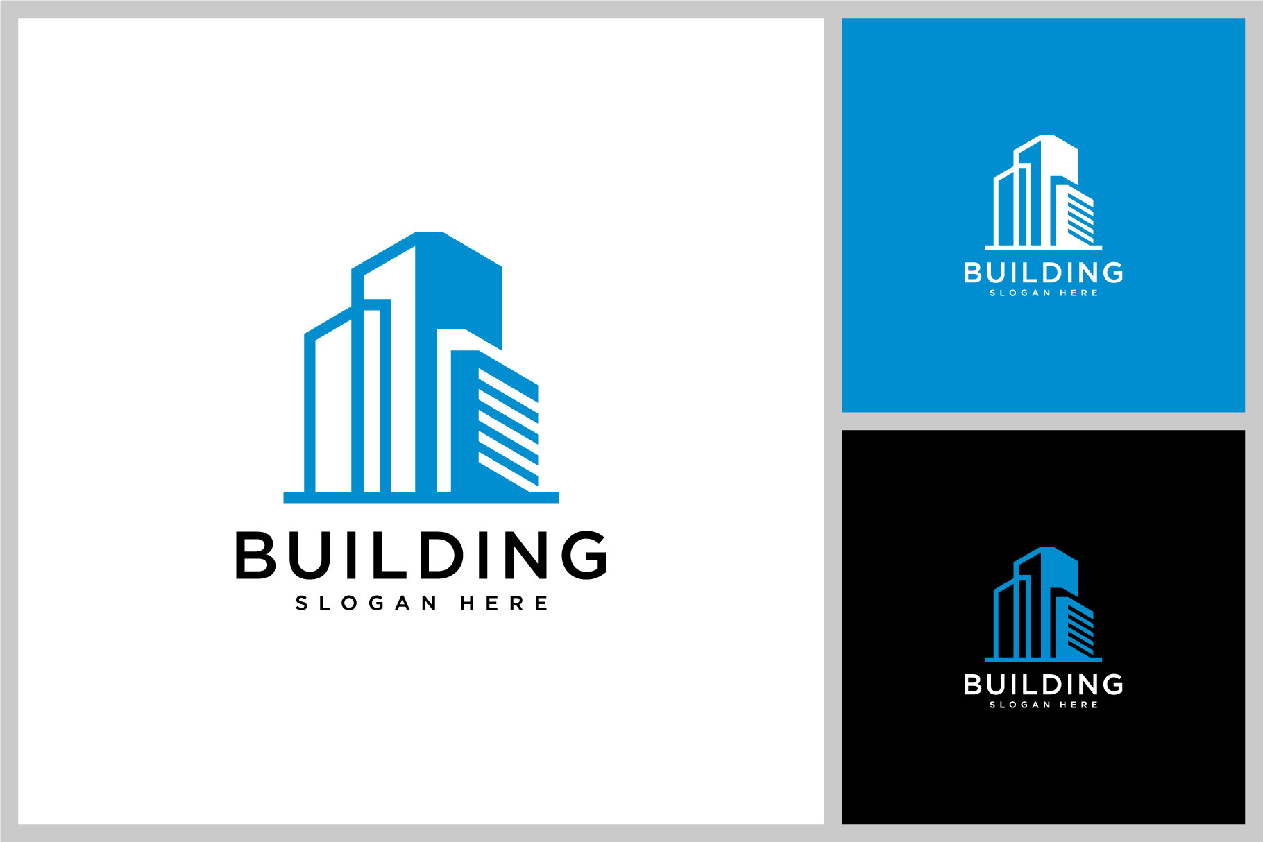 Building logo illustration graphic, a Branding & Logo Template by quadrazo