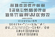 Beach And Sand | Script Font, a Script Font by Scratchones (Thumbnail 3 of 7)