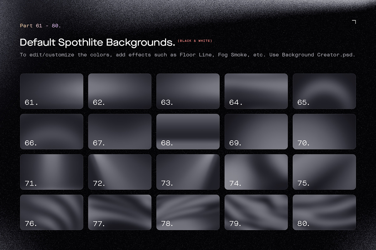 100 Spothlite Background Creator, a Background Graphic by Asylab (Photo 6 of 34)