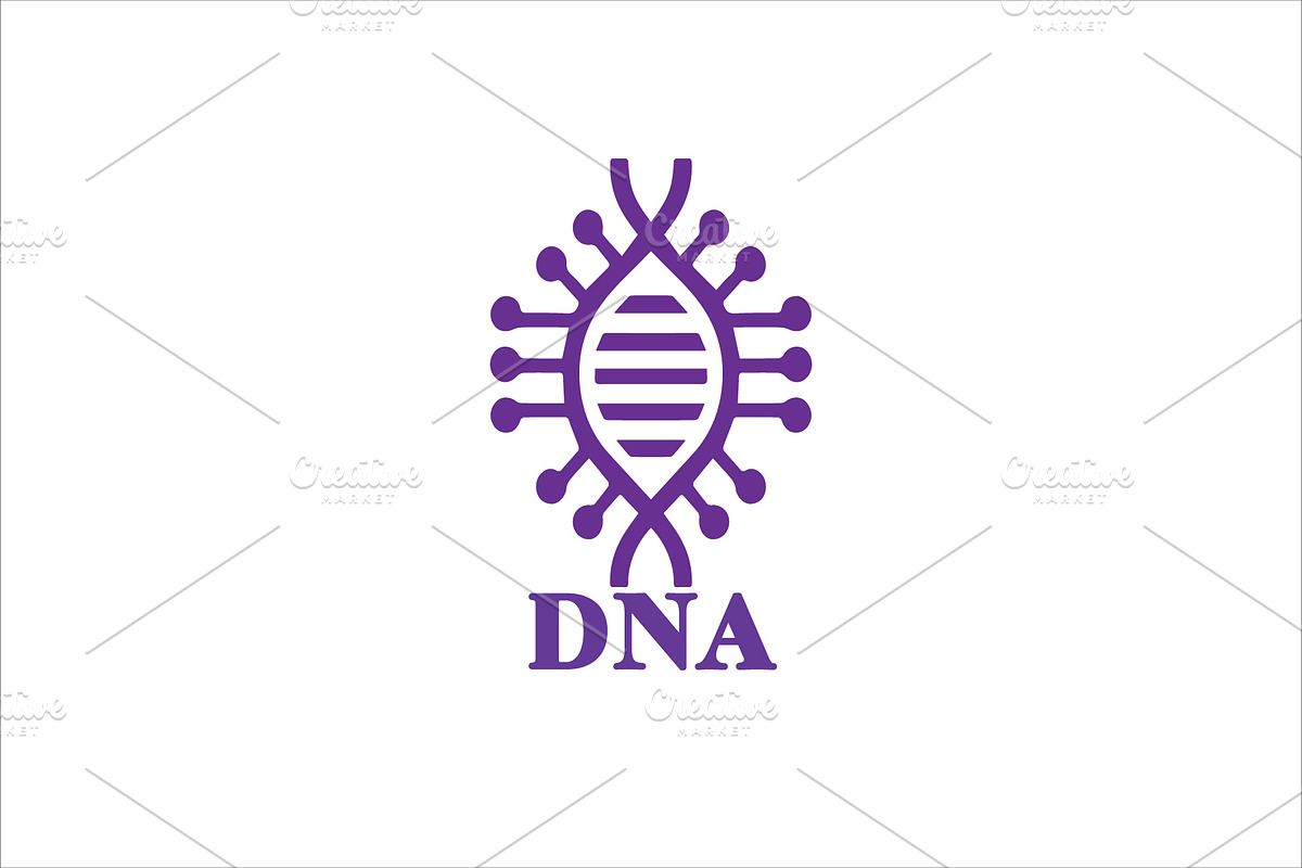 DNA Logo, a Branding & Logo Template by Vectorium Studio (Photo 1 of 3)