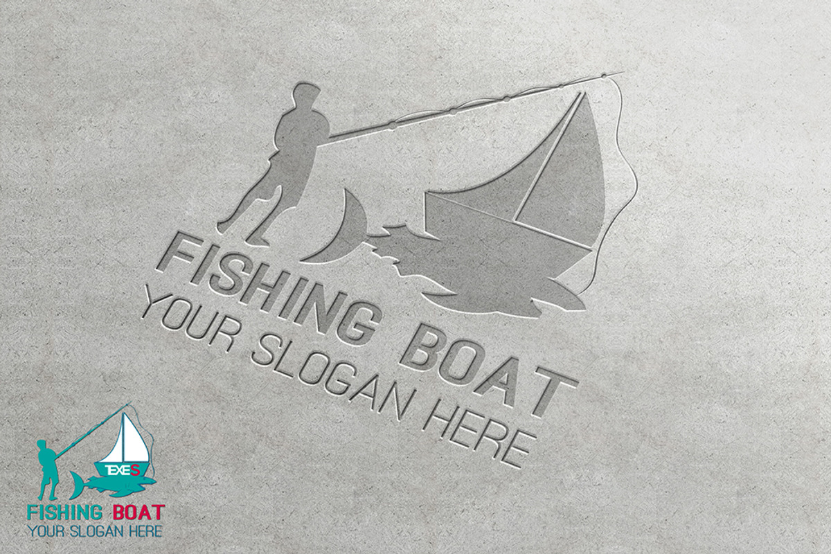 Fishing Boat Logo, a Branding & Logo Template by Emdaduljs (Photo 1 of 4)