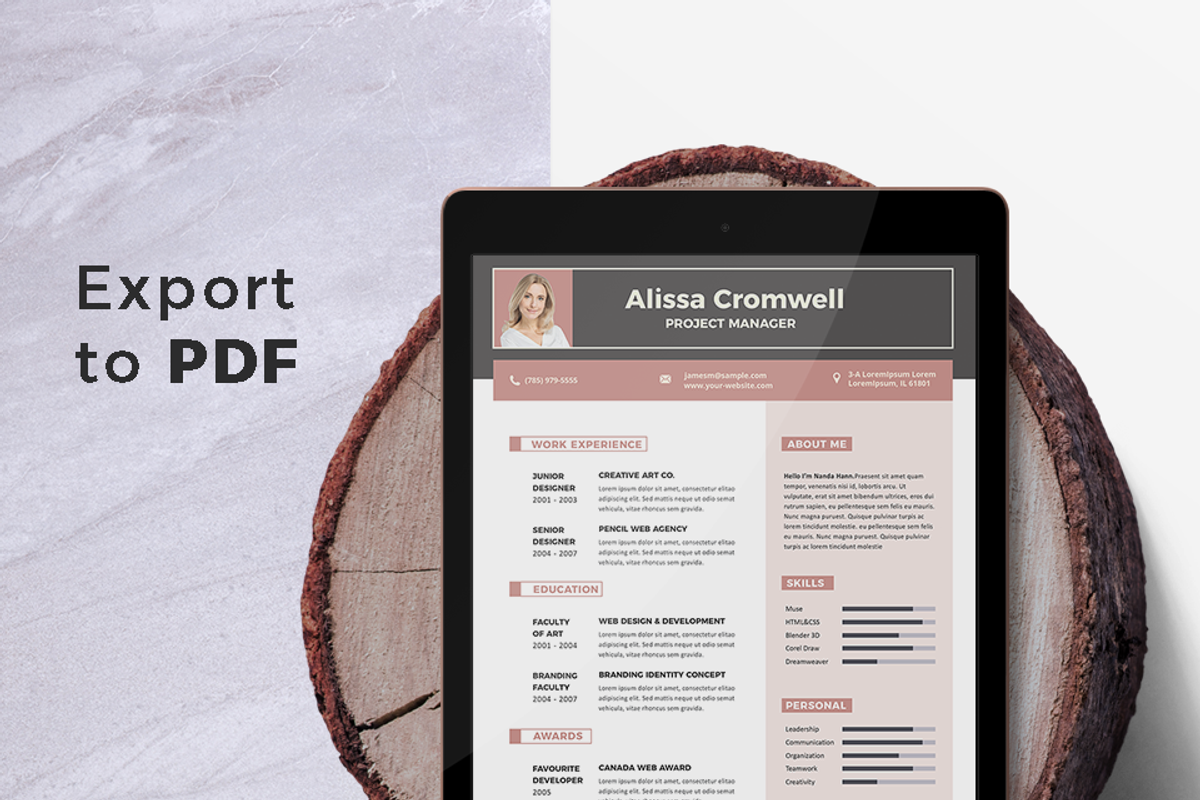 Cover Letter Template, a Resume Template by Hito Graphic (Photo 7 of 8)