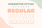 Fox Wiggle: 3 Font Styles, a Symbol Font by Fox7 By Rattana (Thumbnail 2 of 12)