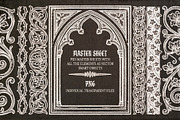 Medieval Gothic 260 Ornaments, an Object Graphic by BeNone Designs (Thumbnail 3 of 7)
