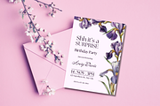 5 Birthday Surprise Party Invitation, a Templates & Theme by TemplateCastleStore (Thumbnail 6 of 9)