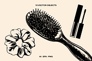 Beauty Self-Care Illustrations, an Object Illustration by Sarah Baker (Thumbnail 3 of 3)