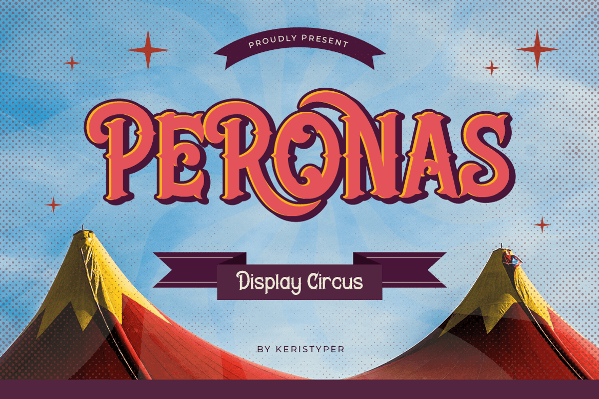 Peronas, a Font by kerismaker (Photo 1 of 12)