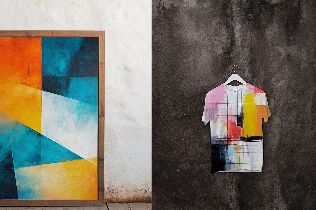 Modern abstract painting., a Wallpaper Graphic by O m N i  Studio (Photo 11 of 12)