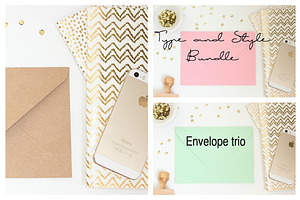 Envelope mock up | Styled photo