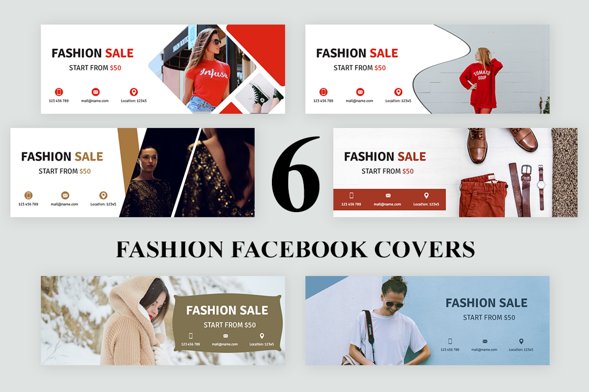 666 Facebook Covers Templates, a Social Media Template by UNIK Agency (Photo 38 of 69)