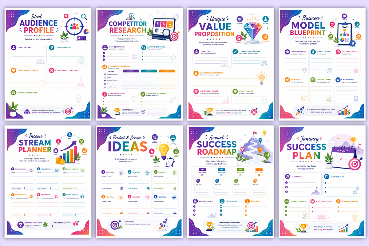 2027 Online Success Blueprint Kdp, a Stationery Template by Mustafiz (Photo 3 of 5)
