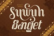 Sidosari, a Sans Serif Font by Burntilldead (Thumbnail 11 of 11)