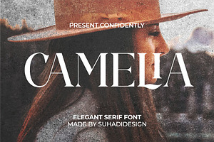 Camelia Elegant Serif Font