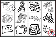 Cozy Love Bold & Easy Coloring Pages, an Object Illustration by EduEnrich (Thumbnail 3 of 3)