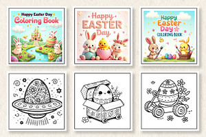 Happy Easter Day Coloring Book, an Arts & Entertainment Photo by Wow Magic