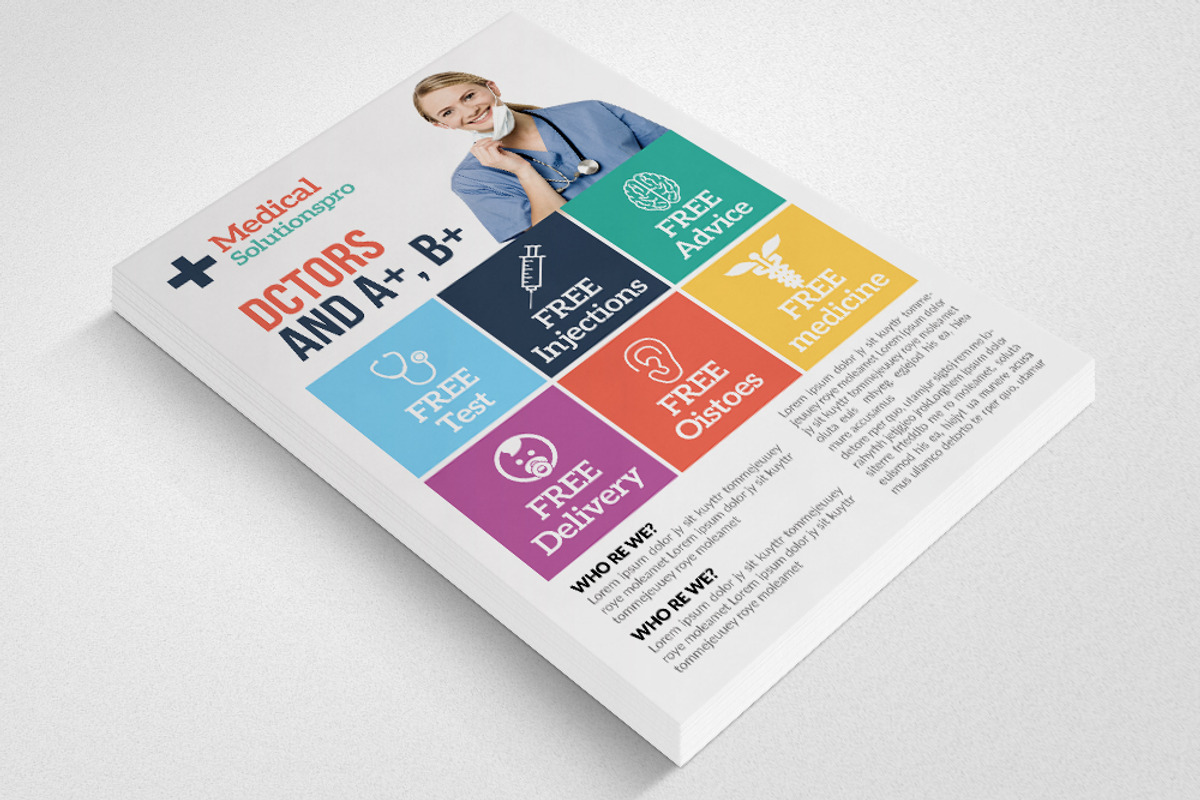 Medical Doctor Flyer, a Flyer Template by Business Flyers (Photo 2 of 4)